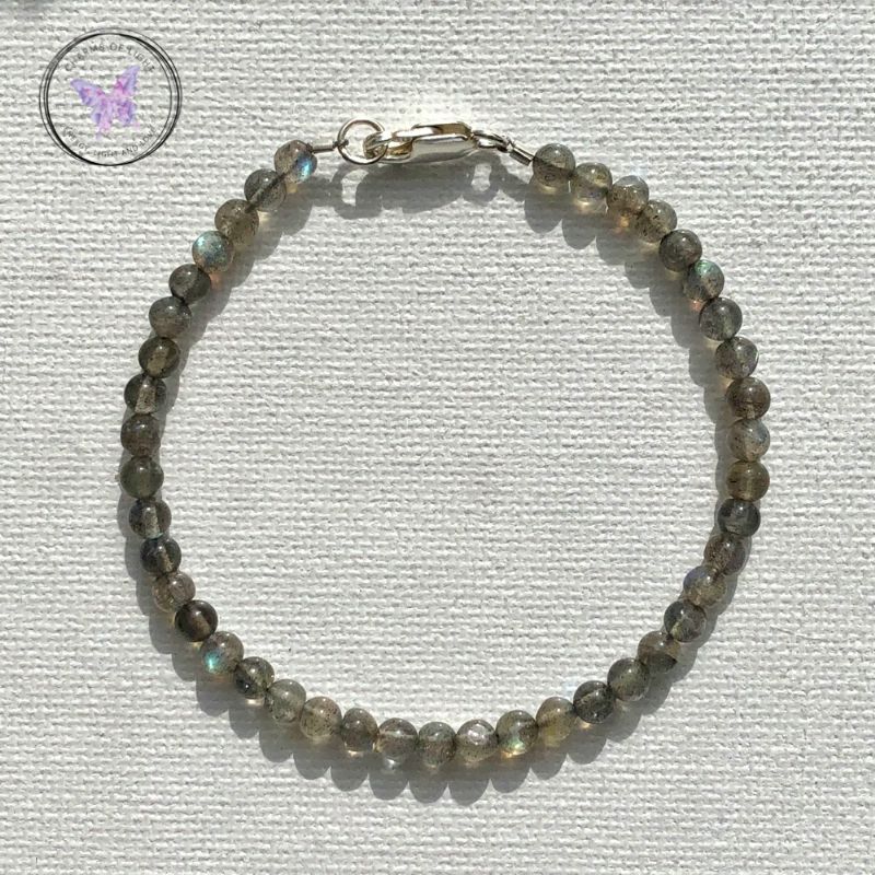 Labradorite Beaded Bracelet